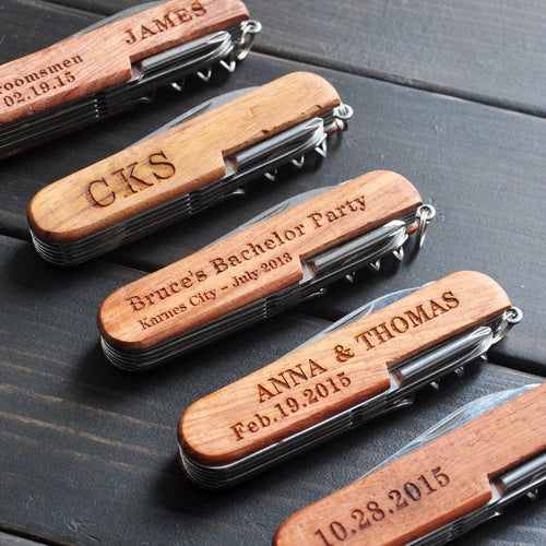 Personalized Pocket Knife, Custom Multi-tool Knives, Engraved Pocket Knife, Father's Day, Customized Groomsmen gifts for men