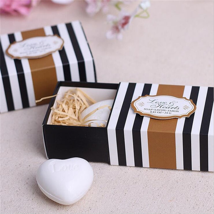 Wedding Souvenirs White Love Heart Soap Wedding Favors And Gifts  Wedding Gift  For Guests Event & Party Supplies