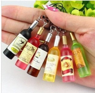 Event & Party Supplies Small gift Cute mini beer bottle chain A02-PJP